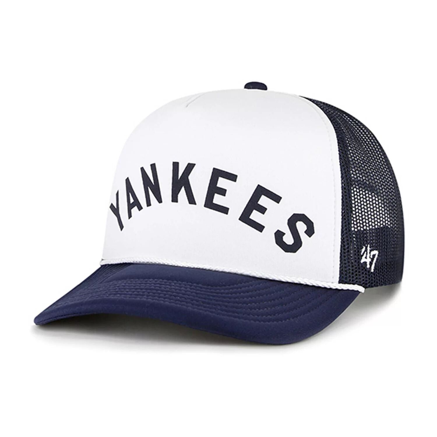 Мужская белая кепка '47 New York Yankees из пенопласта с надписью Trucker Snapback
Мужская белая кепка '47 New York Yankees из пенопласта с надписью Trucker Snapback