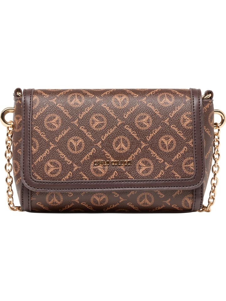 Наплечная сумка Carlo Colucci Umhängetasche Delia, коричневый
Наплечная сумка Carlo Colucci Umhängetasche Delia, коричневый