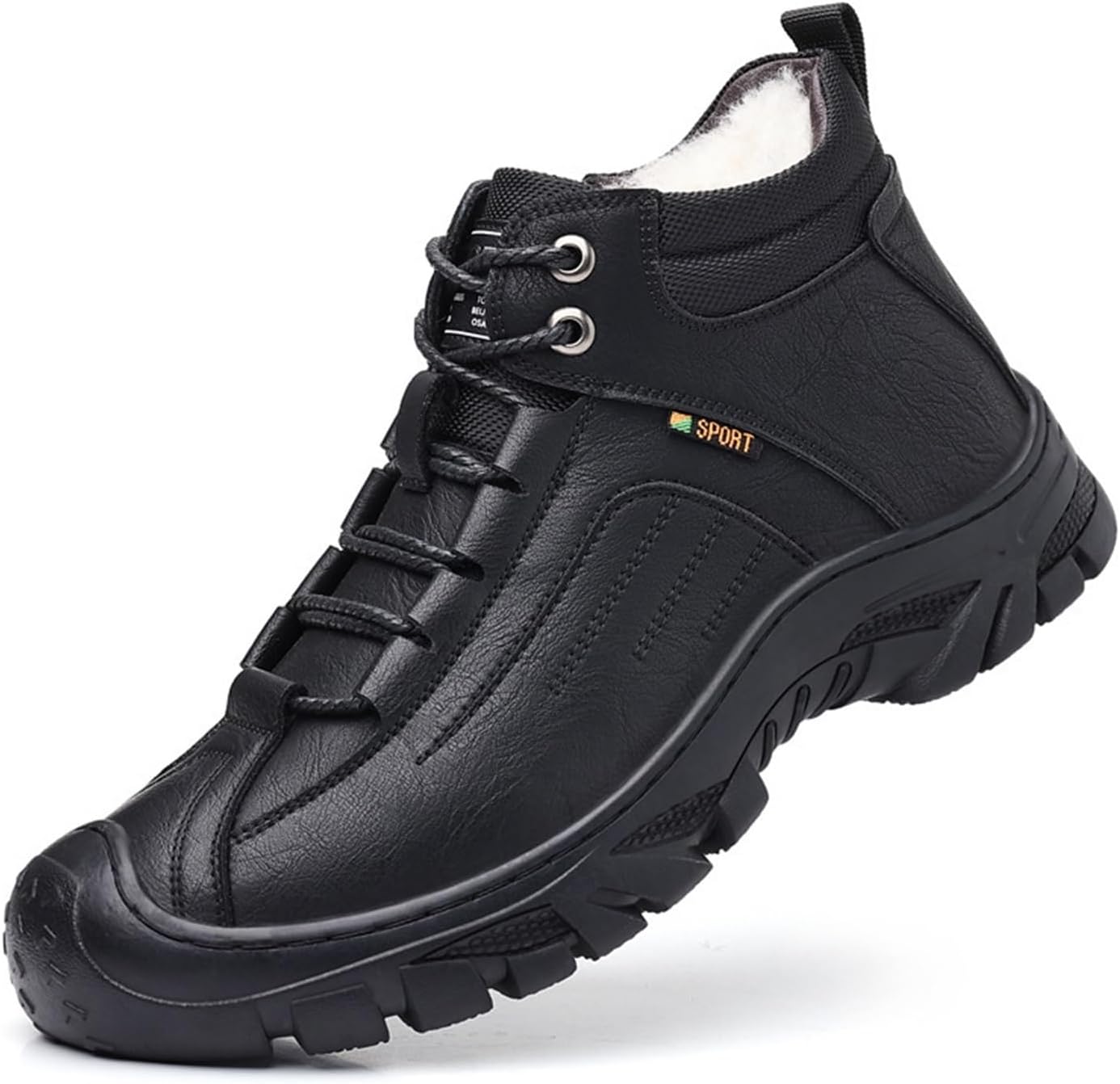 Мужские водонепроницаемые походные ботинки, мужские теплые модные ботинки для улицы Generic, черный
Мужские водонепроницаемые походные ботинки, мужские теплые модные ботинки для улицы Generic, черный