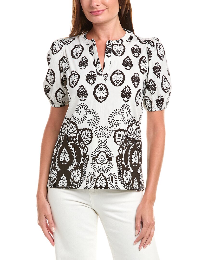 Блузка Tahari с разрезом на горловине и рукавами-фонариками T Tahari, белый
Блузка Tahari с разрезом на горловине и рукавами-фонариками T Tahari, белый