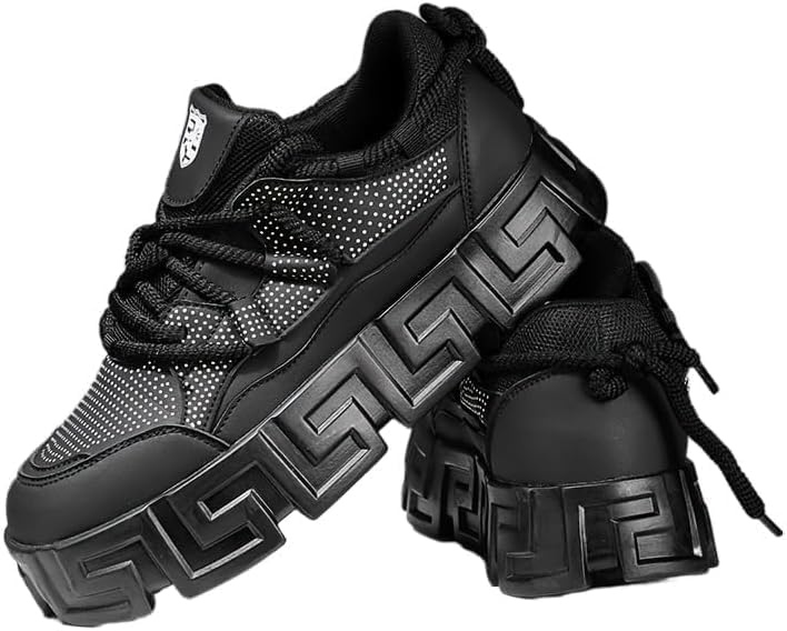 Мужские модные кроссовки - повседневные с однотонным дизайном, без застежек, из дышащего и удобного материала EVA для ежедневной носки Clolinde, черный
Мужские модные кроссовки - повседневные с однотонным дизайном, без застежек, из дышащего и удобного материала EVA для ежедневной носки Clolinde, черный