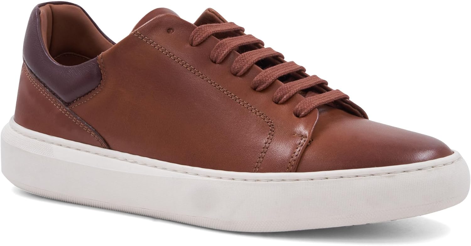 Мужские кожаные кроссовки Bruno Magli Salvatore, коричневый
Мужские кожаные кроссовки Bruno Magli Salvatore, коричневый