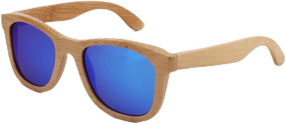 Солнцезащитные очки из натурального бамбука в винтажном стиле ретро с поляризацией, для женщин и мужчин, защита от УФ-излучения UV 400, подходят для использования на открытом воздухе UJNHGQ, Blue
Солнцезащитные очки из натурального бамбука в винтажном стиле ретро с поляризацией, для женщин и мужчин, защита от УФ-излучения UV 400, подходят для использования на открытом воздухе UJNHGQ, Blue