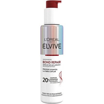 Elvive Bond Repair Serum Глубокая реконструкция волос Лечение ломкости на 98% меньше L'Oréal Paris
Elvive Bond Repair Serum Глубокая реконструкция волос Лечение ломкости на 98% меньше L'Oréal Paris