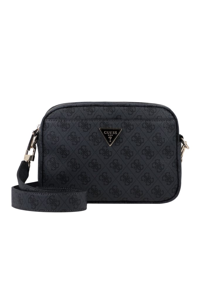 Guess Сумка на плечо Meridian II 24 см, цвет угольно-черный, с логотипом
Guess Сумка на плечо Meridian II 24 см, цвет угольно-черный, с логотипом