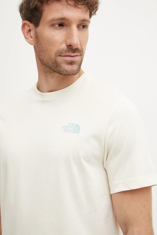 Хлопковая футболка Redbox The North Face, бежевый
Хлопковая футболка Redbox The North Face, бежевый