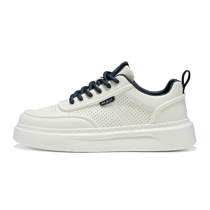 Обувь для скейтбординга мужская низкая HLA, White Blue 
Обувь для скейтбординга мужская низкая HLA, White Blue