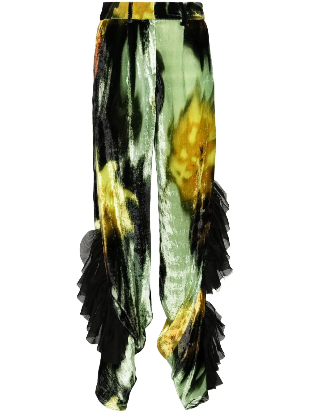 Бархатные брюки Collina Strada, зеленый
Бархатные брюки Collina Strada, зеленый