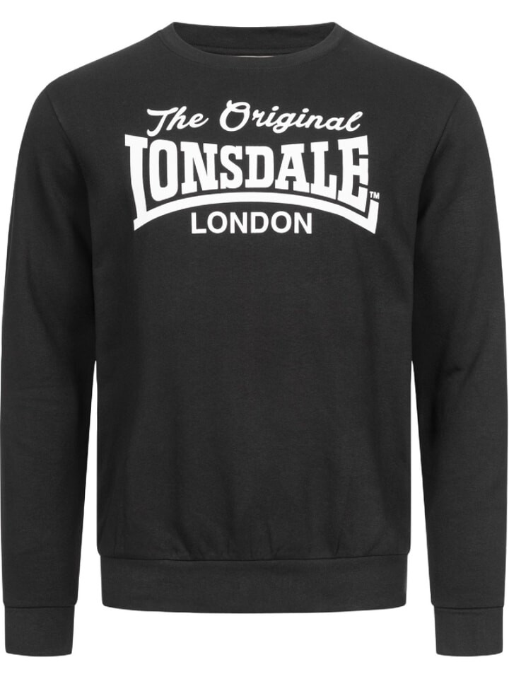 Пуловер Lonsdale Pullover, черный 
Пуловер Lonsdale Pullover, черный