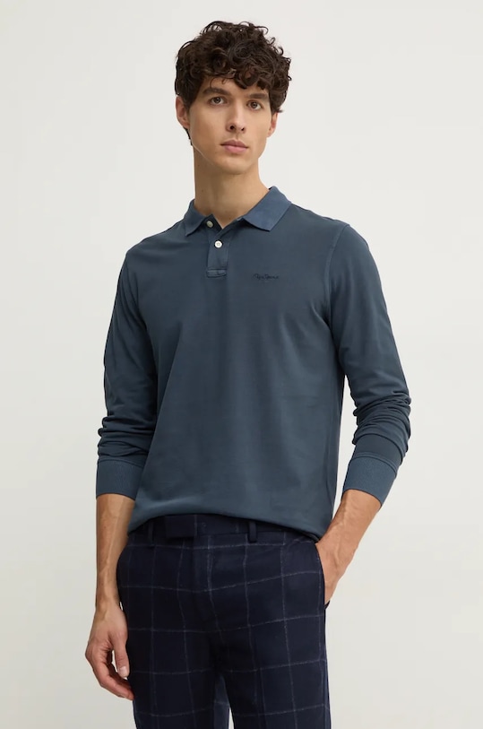 Хлопковая толстовка NEW OLIVER GD LS Pepe Jeans, синий 
Хлопковая толстовка NEW OLIVER GD LS Pepe Jeans, синий