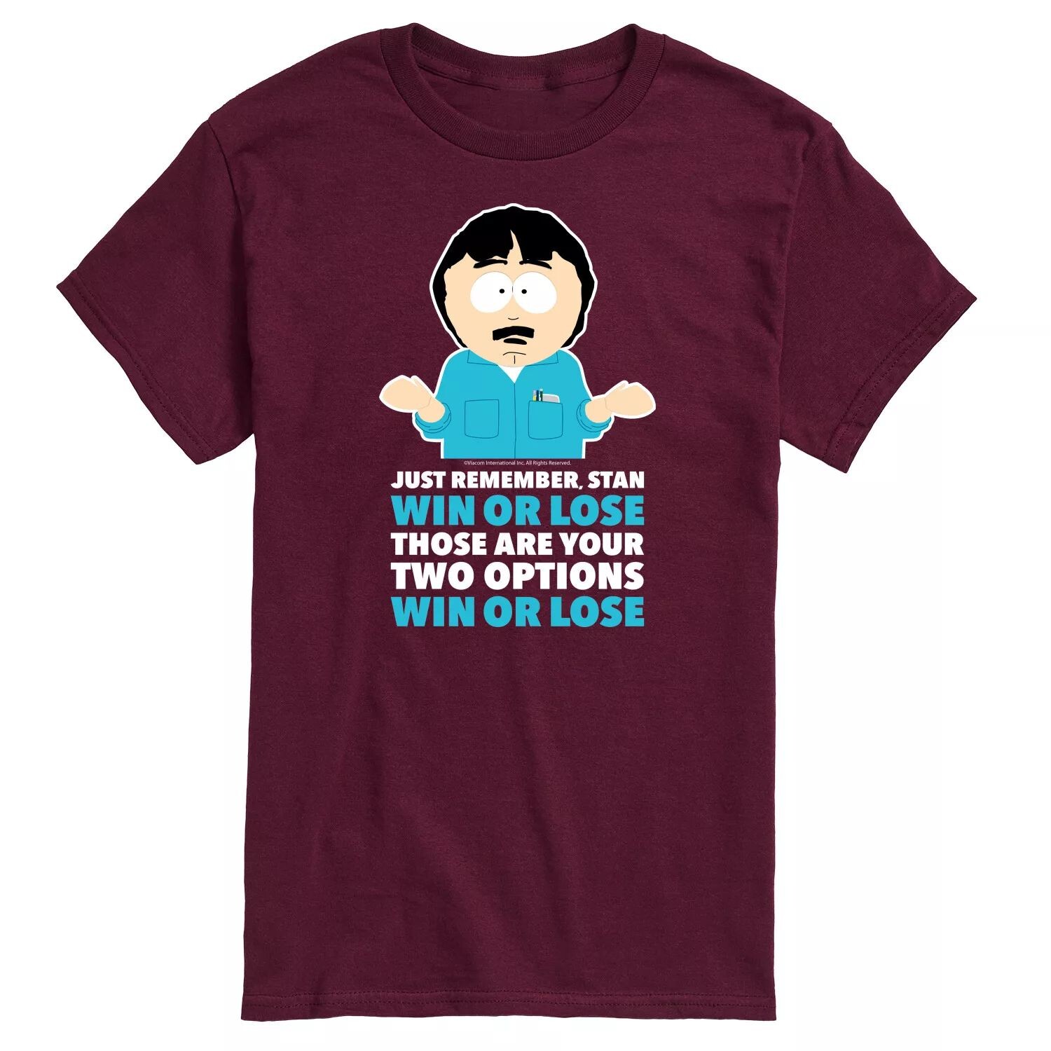 Мужская футболка South Park Win or Lose Licensed Character
Мужская футболка South Park Win or Lose Licensed Character