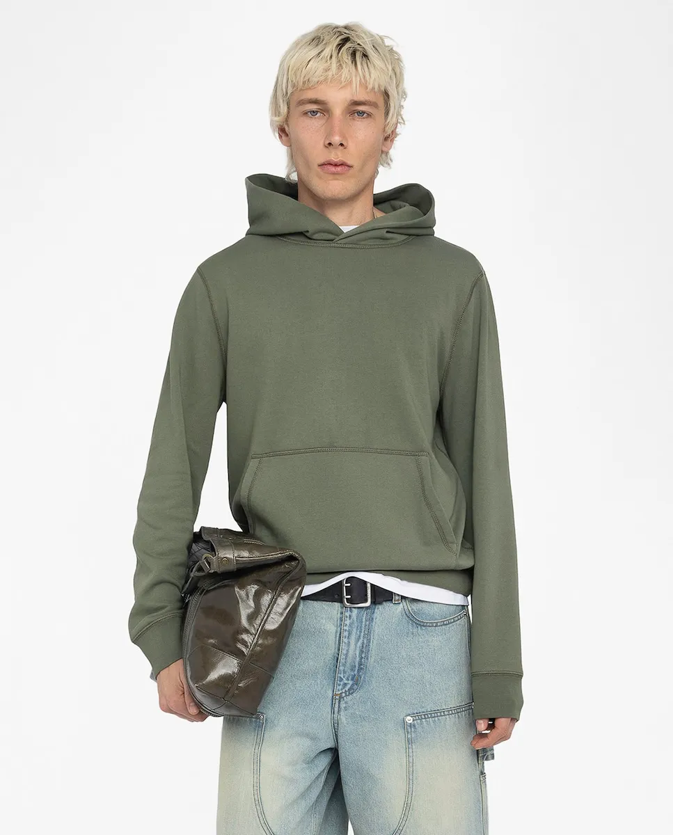 Мужская хлопковая толстовка с длинными рукавами Sanchi Zadig & Voltaire, хаки
Мужская хлопковая толстовка с длинными рукавами Sanchi Zadig & Voltaire, хаки