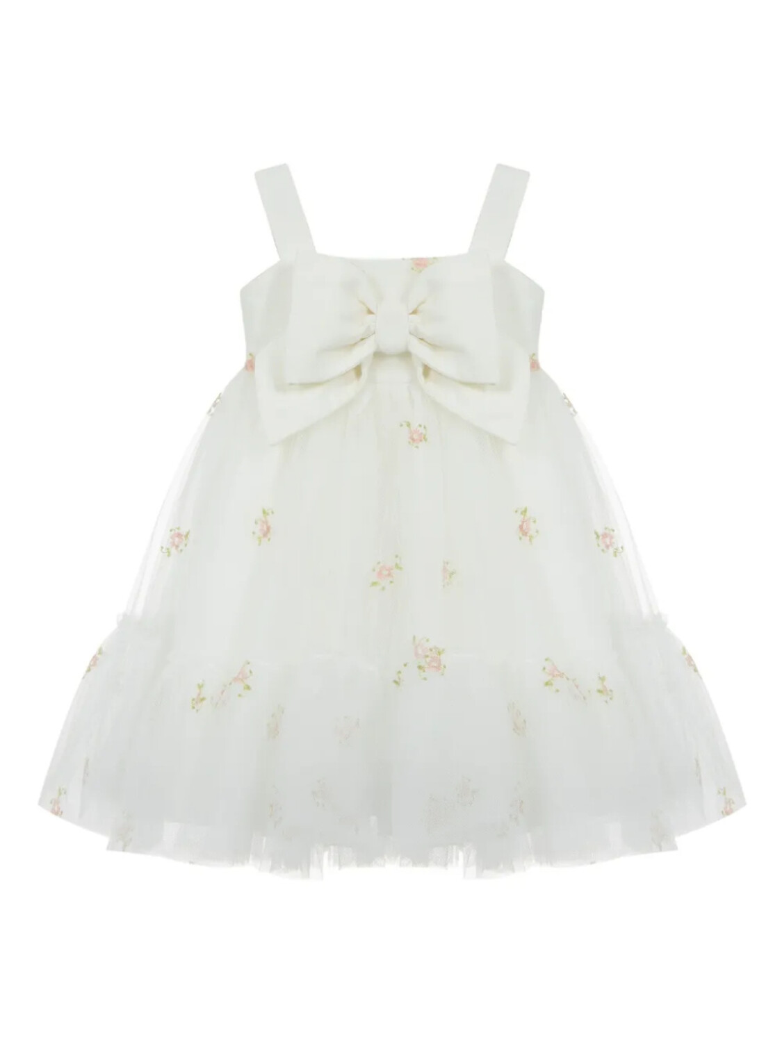 Платье с цветочной вышивкой Lapin House, белый
Платье с цветочной вышивкой Lapin House, белый