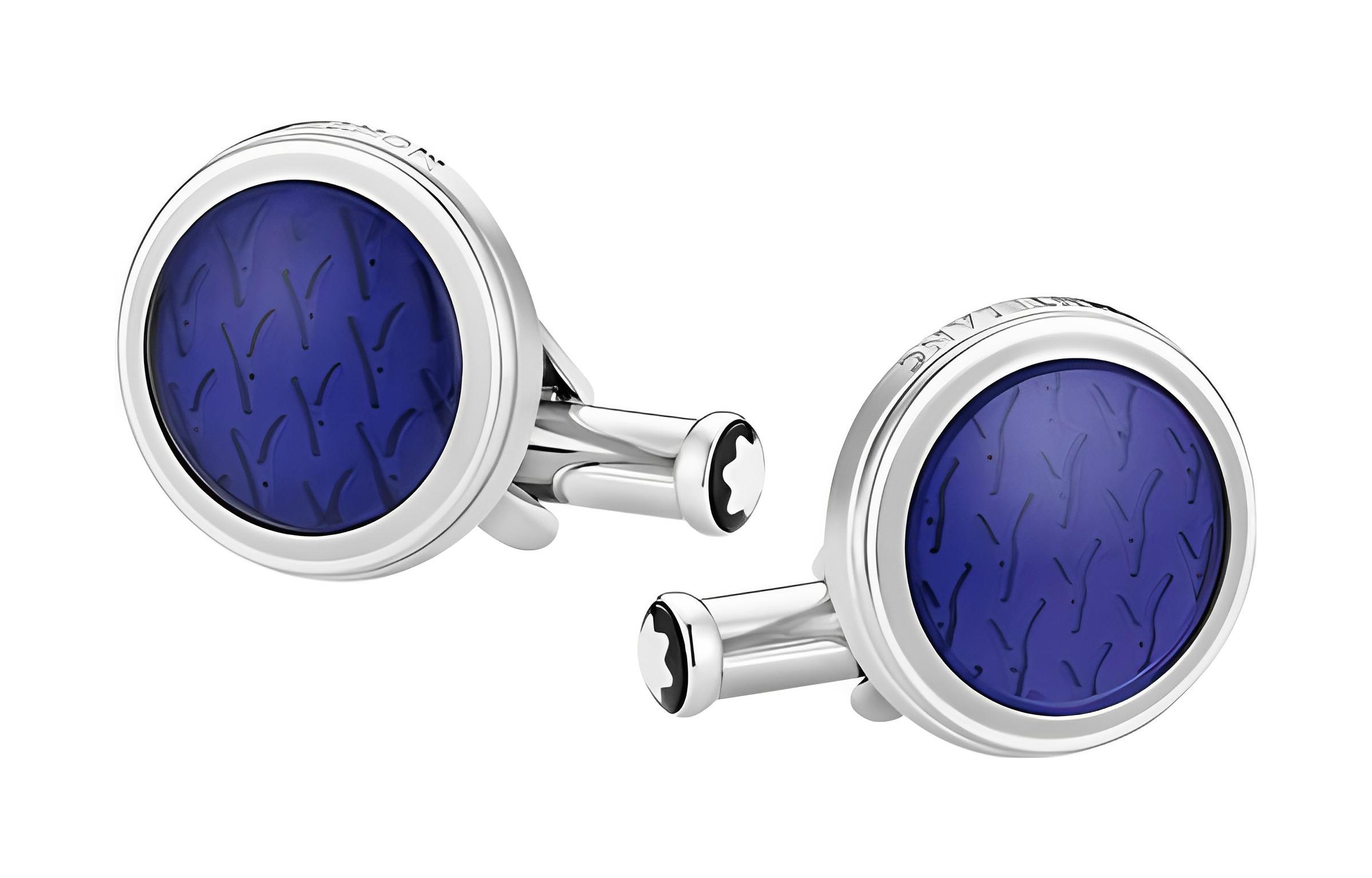 MONTBLANC Мужские запонки Blue/Silver
MONTBLANC Мужские запонки Blue/Silver