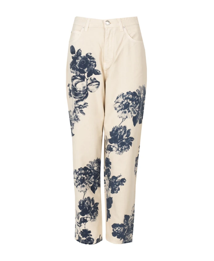 Брюки с цветочным узором Pinko, белый
Брюки с цветочным узором Pinko, белый