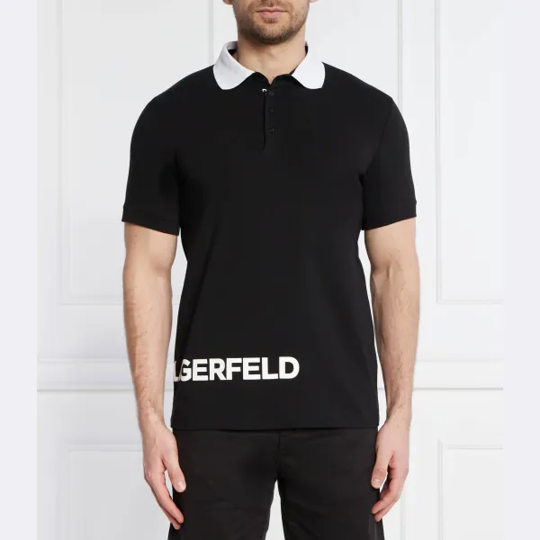 Рубашка поло стандартного кроя Karl Lagerfeld, черный
Рубашка поло стандартного кроя Karl Lagerfeld, черный