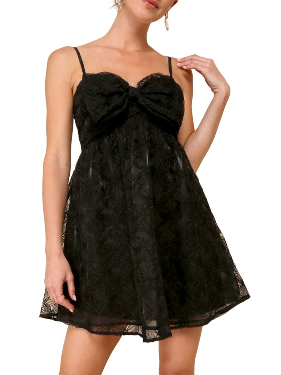 Очаровательное мини-платье Intent с расклешенным лифом Lulus, черный
Очаровательное мини-платье Intent с расклешенным лифом Lulus, черный