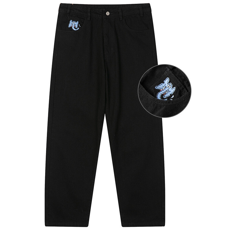 Джинсы унисекс MIND ERROR, Темно-синий 
Джинсы унисекс MIND ERROR, Темно-синий