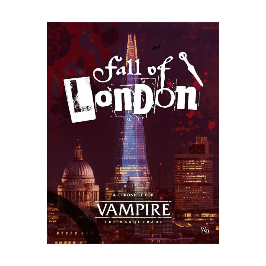 Fall of London Chronicle, Vampire the Masquerade (5th Edition) (Renegade Game Studios), твердый переплет
Fall of London Chronicle, Vampire the Masquerade (5th Edition) (Renegade Game Studios), твердый переплет