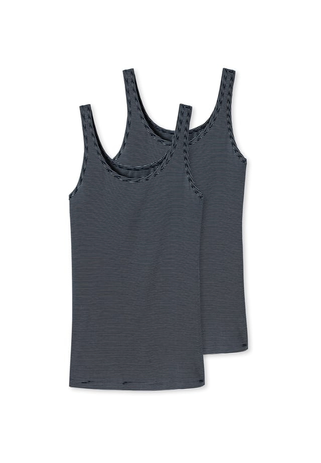 Майка (топы) 2-х парная модаловая основа Schiesser, синий
Майка (топы) 2-х парная модаловая основа Schiesser, синий