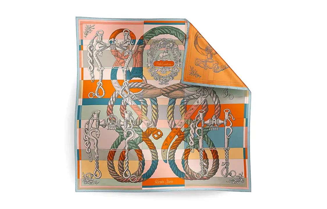 Шёлковый платок HERMES Мультиколор
Шёлковый платок HERMES Мультиколор