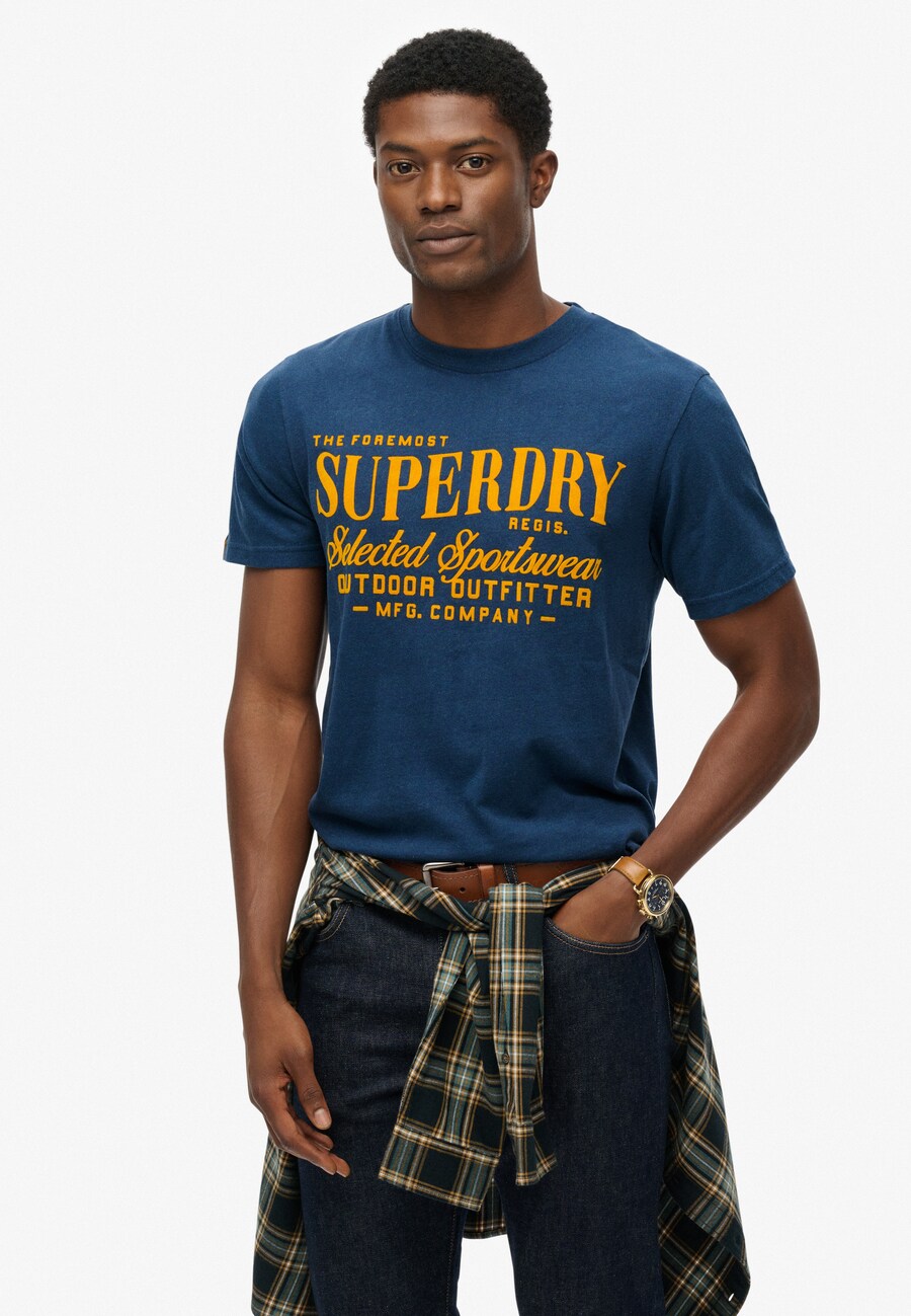 Рубашка Superdry, синий
Рубашка Superdry, синий