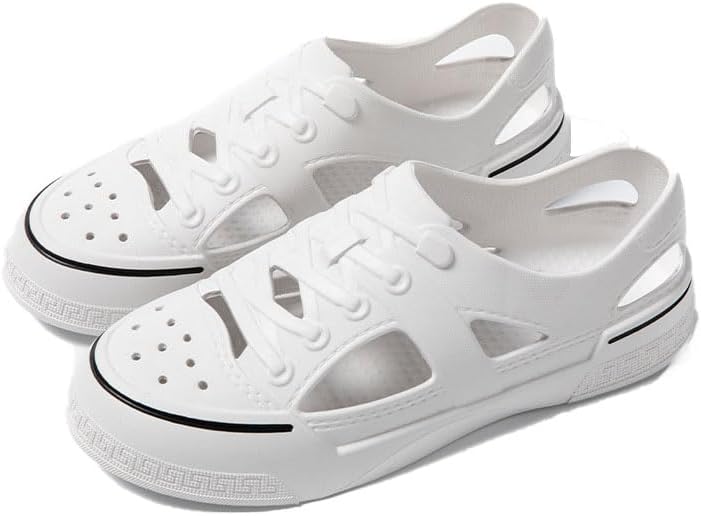 Мужские садовые сабо, повседневные шлепанцы, быстро сохнущие сандалии, летние противоскользящие пляжные туфли Odipon, белый
Мужские садовые сабо, повседневные шлепанцы, быстро сохнущие сандалии, летние противоскользящие пляжные туфли Odipon, белый