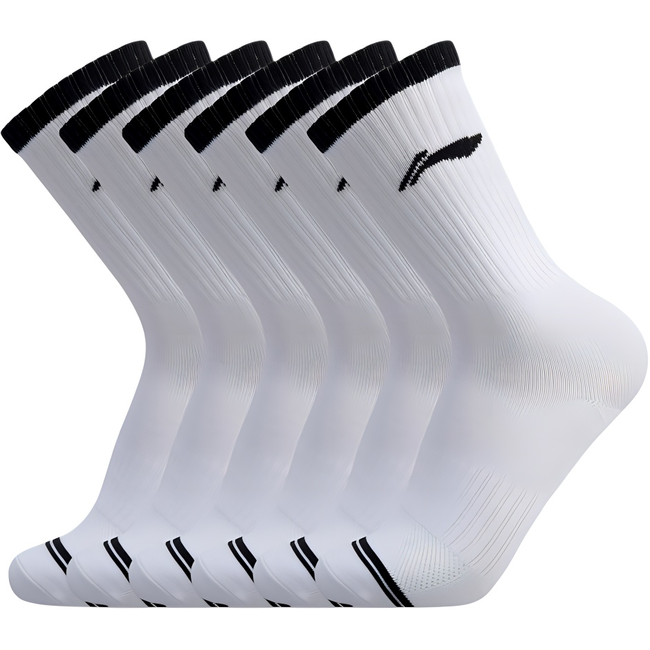 LINING Беговые носки Unisex 6 Pack White
LINING Беговые носки Unisex 6 Pack White