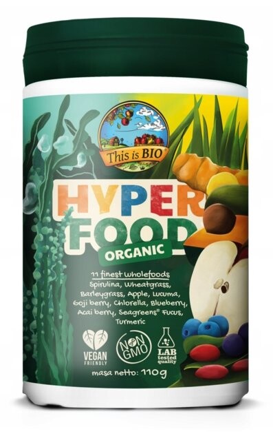 Биологически активная добавка Hyperfood 100% Organic - 110 г, This is BIO
Биологически активная добавка Hyperfood 100% Organic - 110 г, This is BIO