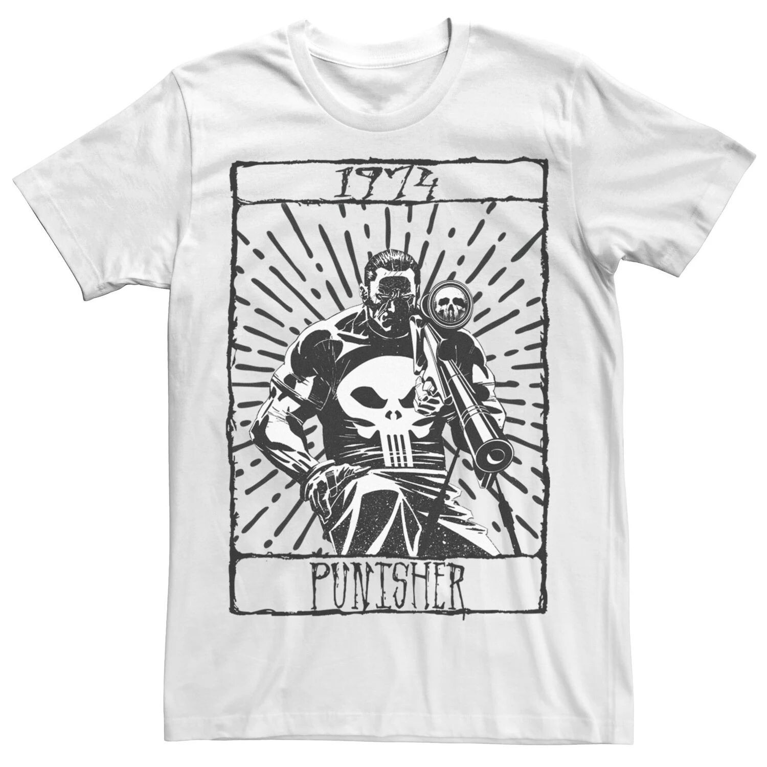 Мужская футболка Marvel The Punisher с изображением Священного Писания Licensed Character
Мужская футболка Marvel The Punisher с изображением Священного Писания Licensed Character