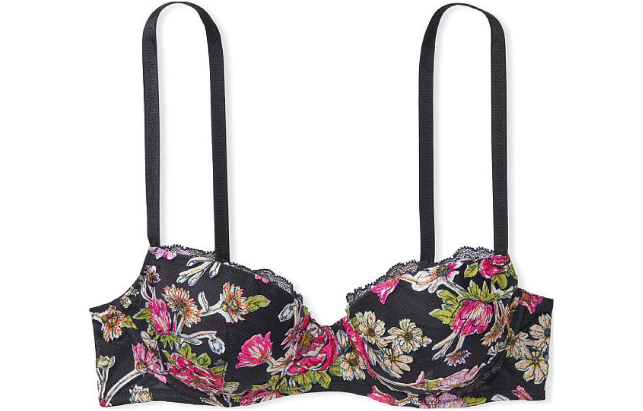 Женское белье Victoria's Secret, черный цветочный принт
Женское белье Victoria's Secret, черный цветочный принт