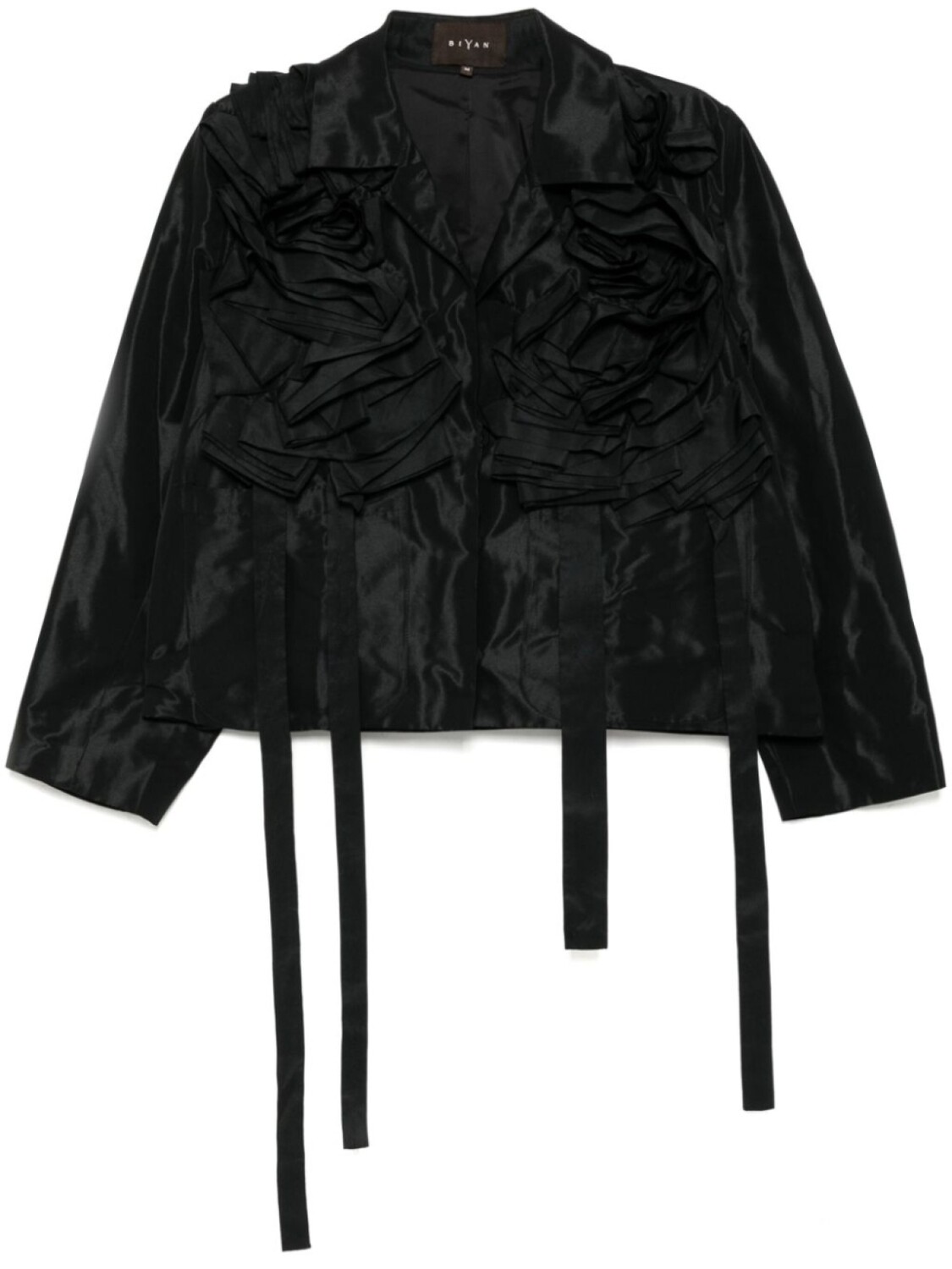 Плиссированный жакет оверсайз Biyan, черный
Плиссированный жакет оверсайз Biyan, черный