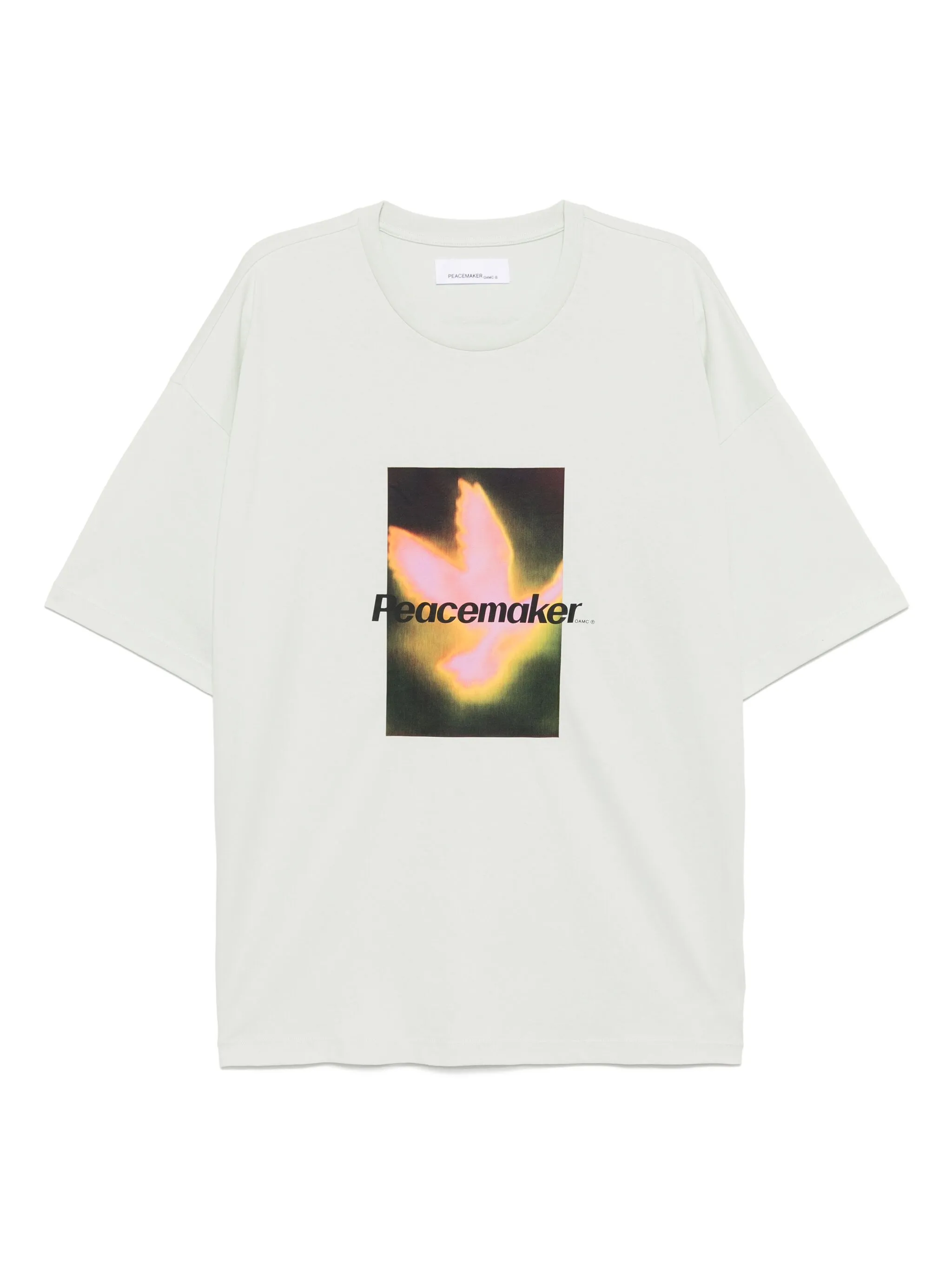 Футболка с принтом Peacemaker Oamc, синий
Футболка с принтом Peacemaker Oamc, синий