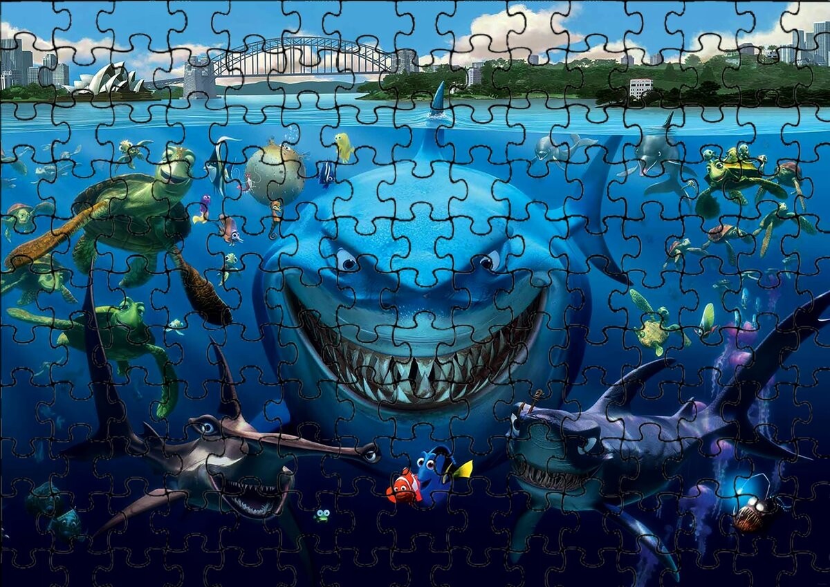 Пазл 110 деталей: Подводный мир Немо + Сумка с принтом bez marki
Пазл 110 деталей: Подводный мир Немо + Сумка с принтом bez marki