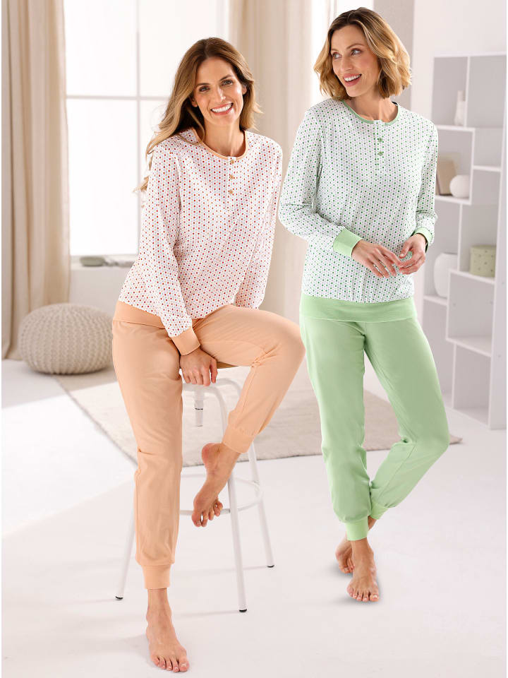 WITT WEIDEN Пижама абрикосового цвета с реседой
WITT WEIDEN Пижама абрикосового цвета с реседой