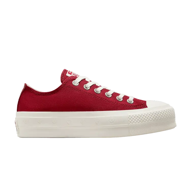 Кроссовки Converse Wmns Chuck Taylor All Star Lift Platform Low Valentines Day 2025, красный
Кроссовки Converse Wmns Chuck Taylor All Star Lift Platform Low Valentines Day 2025, красный