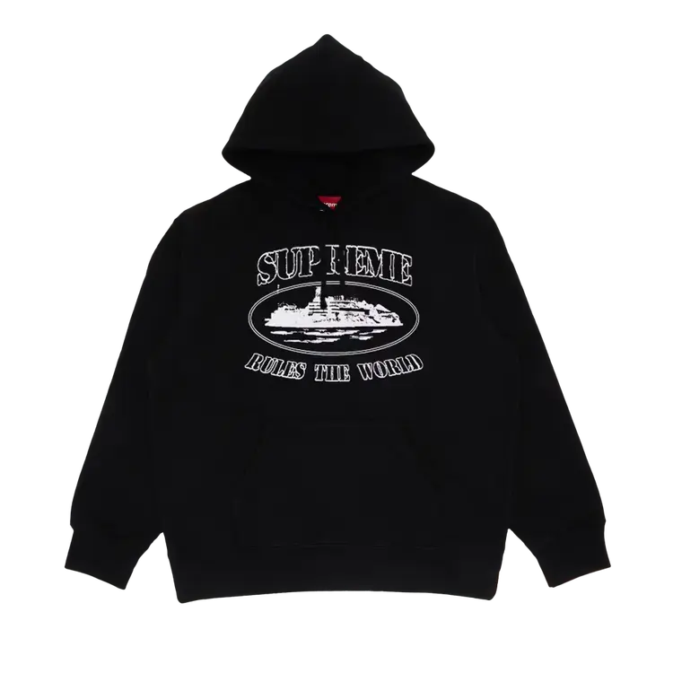 Толстовка Supreme x Corteiz Rules The World Hooded 'Black', черный
Толстовка Supreme x Corteiz Rules The World Hooded 'Black', черный