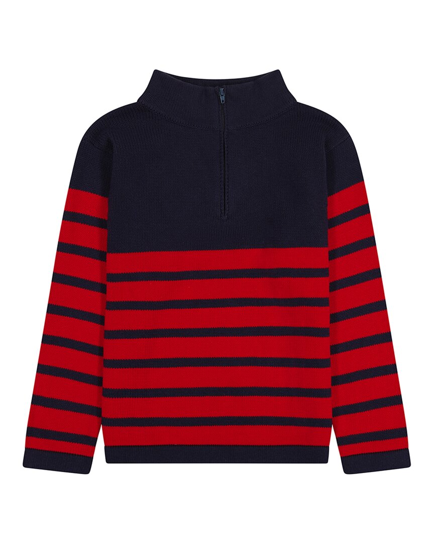 Свитер Busy Bees с застежкой-молнией на 3/4, синий
Свитер Busy Bees с застежкой-молнией на 3/4, синий