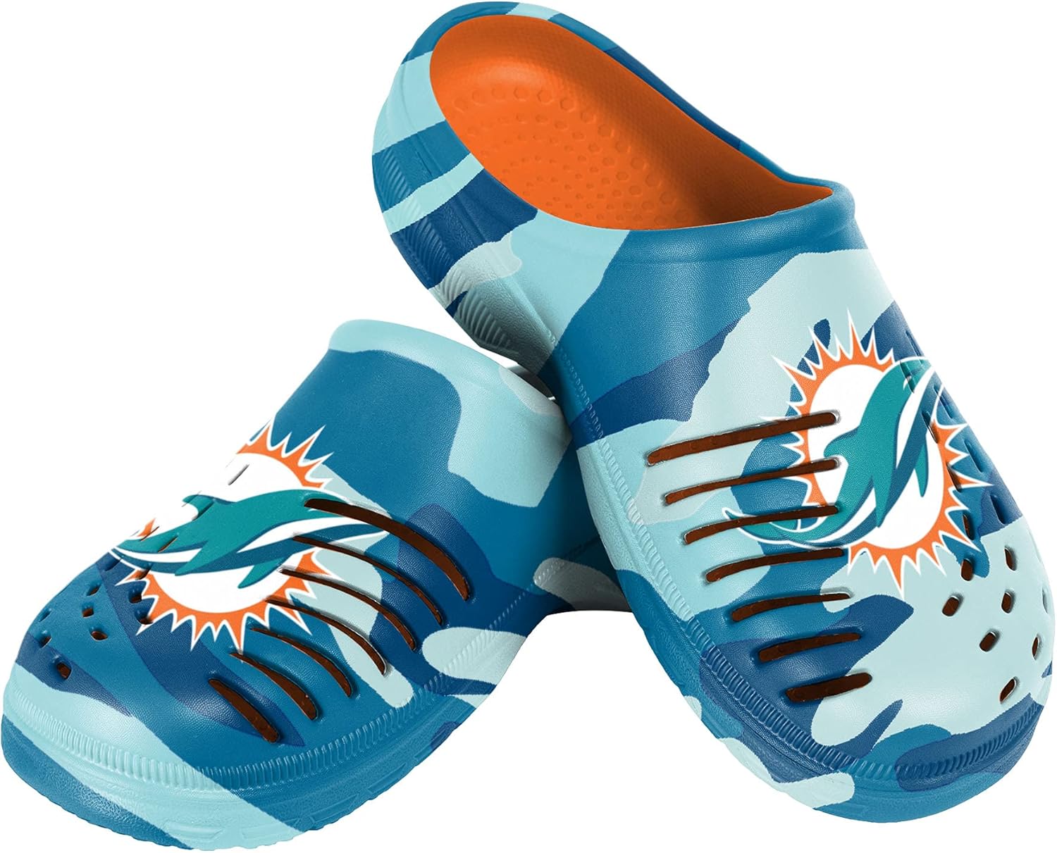 Мужские садовые водные сандалии FOCO с логотипом команды NFL, обувь, тапочки, сабо, Miami Dolphins 7-8 Tonal Camo
Мужские садовые водные сандалии FOCO с логотипом команды NFL, обувь, тапочки, сабо, Miami Dolphins 7-8 Tonal Camo