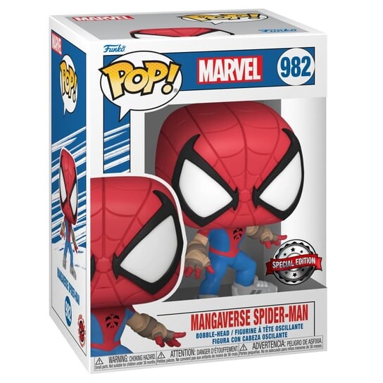 Funko POP! Эксклюзивная коллекционная фигурка Человека-паука из манги Marvel
Funko POP! Эксклюзивная коллекционная фигурка Человека-паука из манги Marvel