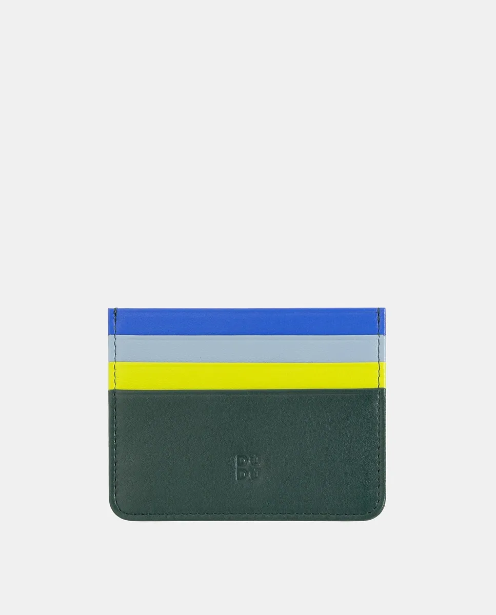 Простая визитница из телячьей кожи наппа Dudu, черный
Простая визитница из телячьей кожи наппа Dudu, черный