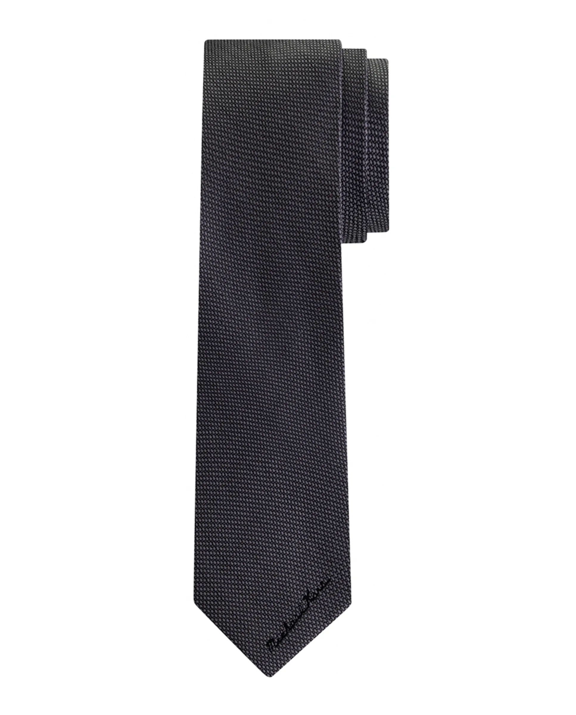 Мужской галстук из шелка со структурой и вышитым логотипом Michael Kors, серый
Мужской галстук из шелка со структурой и вышитым логотипом Michael Kors, серый