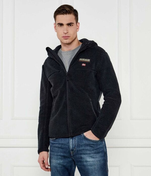 Куртка мужская Napapijri флисовая на молнии, черный
Куртка мужская Napapijri флисовая на молнии, черный