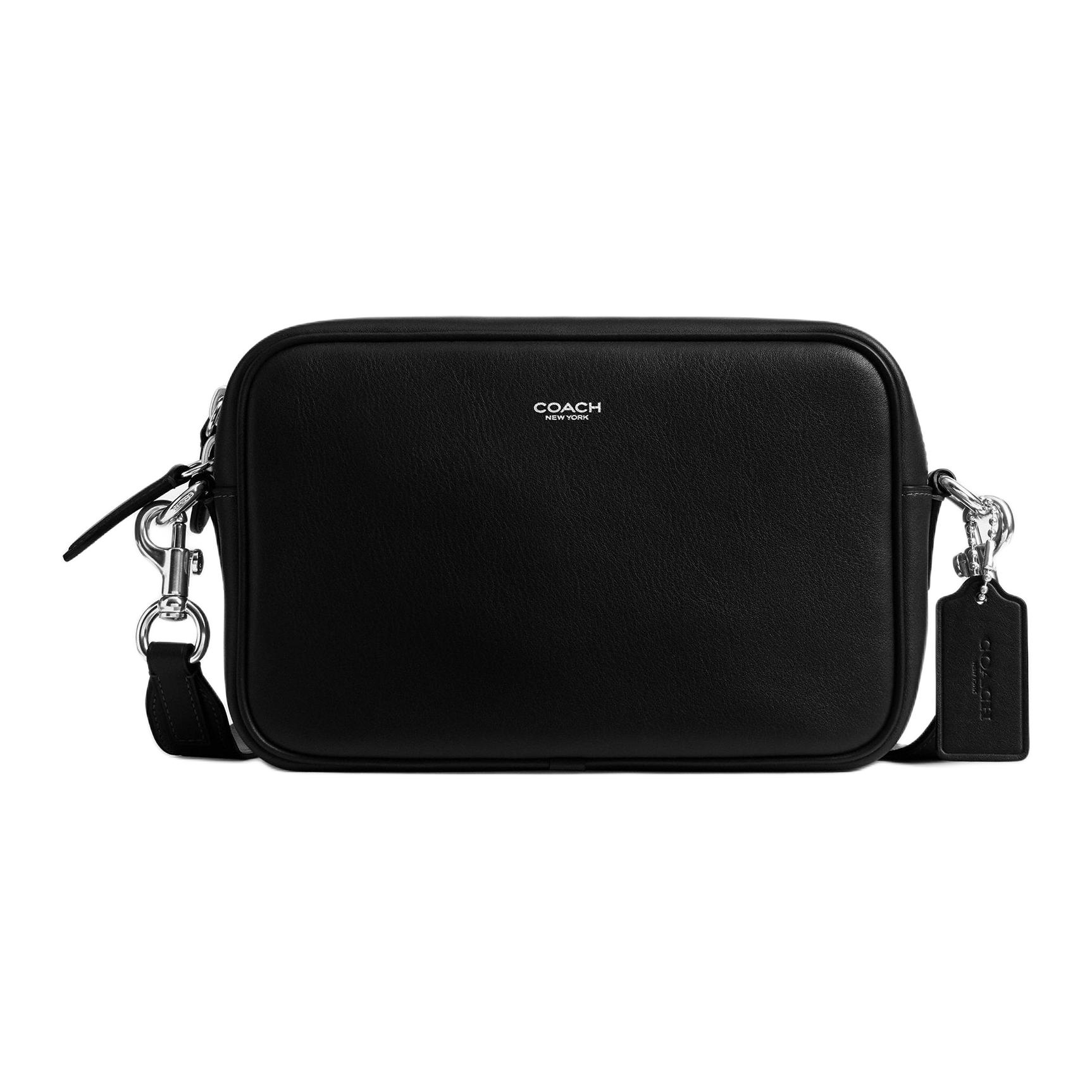 COACH Кожаная сумка для фотоаппарата через плечо унисекс среднего размера черная
COACH Кожаная сумка для фотоаппарата через плечо унисекс среднего размера черная