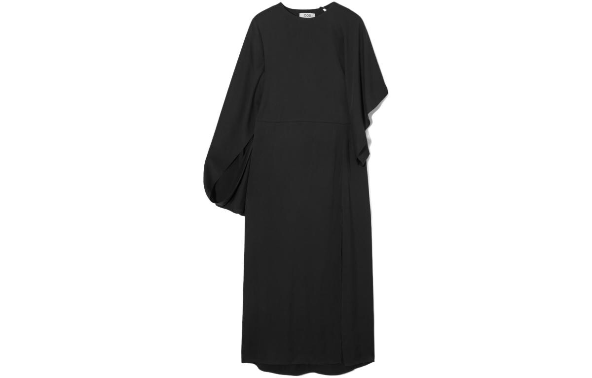 Платье с короткими рукавами женское черное Cos
Платье с короткими рукавами женское черное Cos