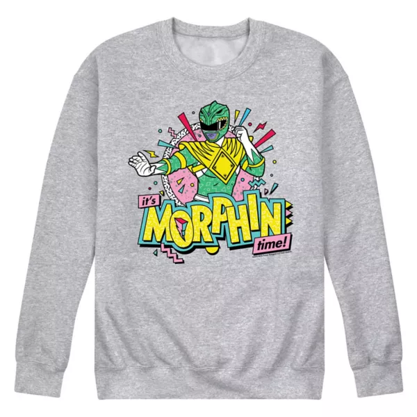 Мужская флисовая толстовка Power Rangers Morfin Time зеленого цвета Licensed Character, серый
Мужская флисовая толстовка Power Rangers Morfin Time зеленого цвета Licensed Character, серый