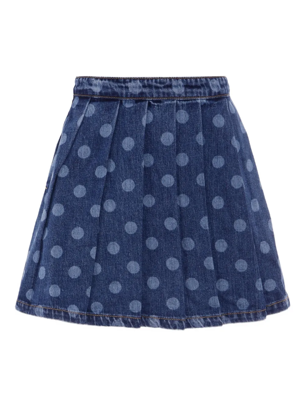 Юбка со складками и узором в горох Self-Portrait Kids, синий
Юбка со складками и узором в горох Self-Portrait Kids, синий