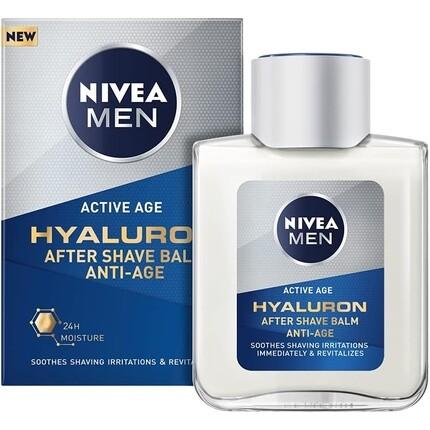 Гиалуроновый антивозрастной бальзам после бритья, Nivea
Гиалуроновый антивозрастной бальзам после бритья, Nivea
