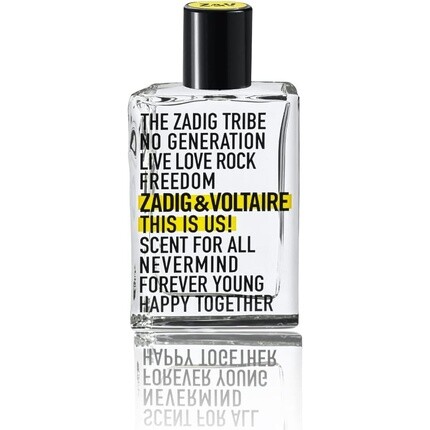 Zadig & Voltaire This Is Us! Unisex Eau De Toilette Spray 50ml
Zadig & Voltaire This Is Us! Unisex Eau De Toilette Spray 50ml