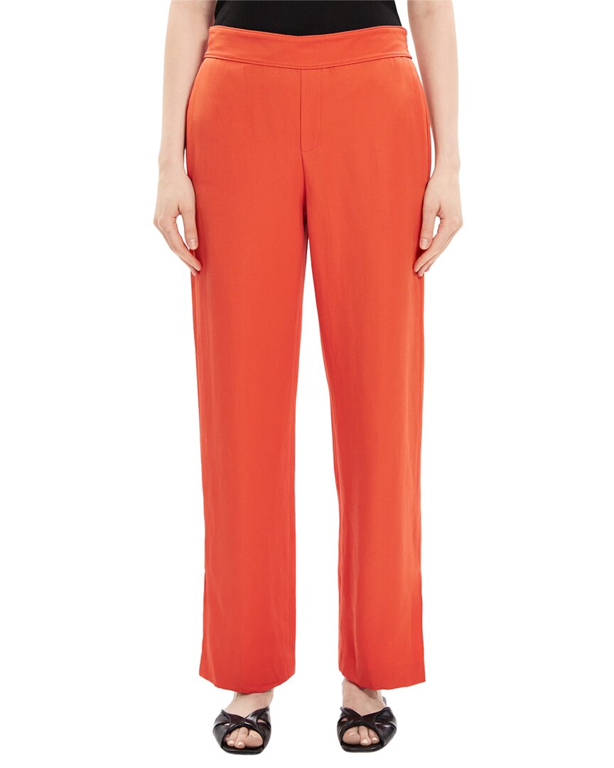 Летние брюки из льняной смеси Theory Jolinta, цвет coral
Летние брюки из льняной смеси Theory Jolinta, цвет coral